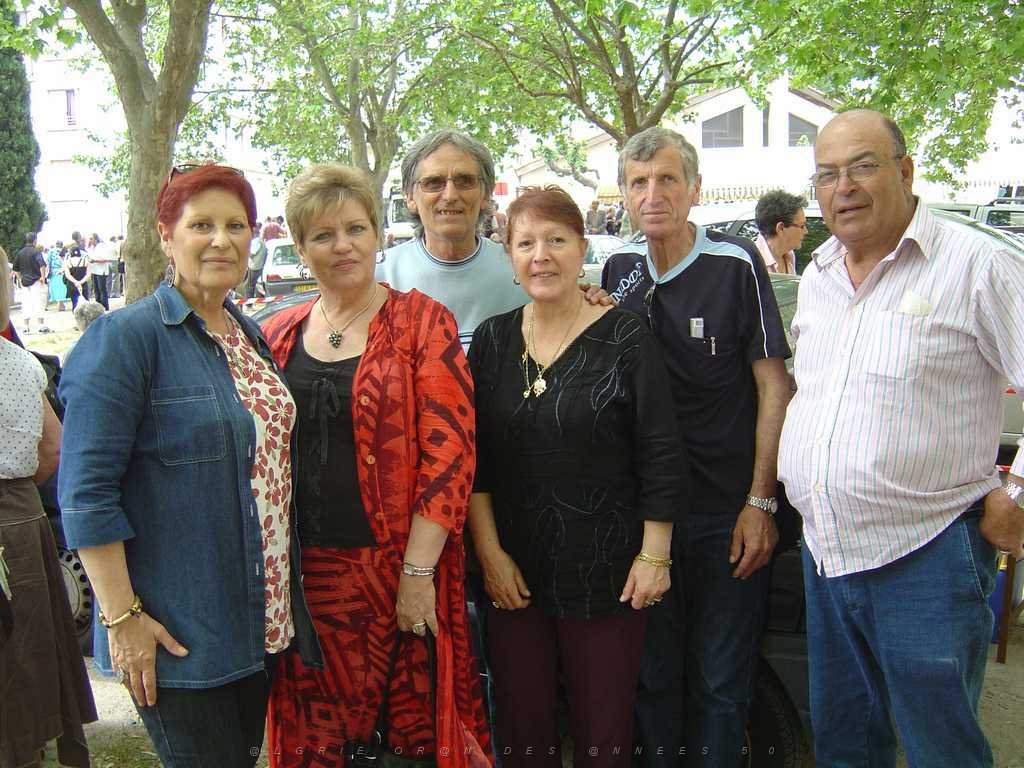 001 Antoinette, Monique, Manou, Antoinette et Manolico Gonzalez, Jeannot Diaz.JPG